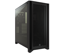 <strong>CORSAIR 4000D AIRFLOW BLACK TEMPERED GLASS ATX CASING</strong>