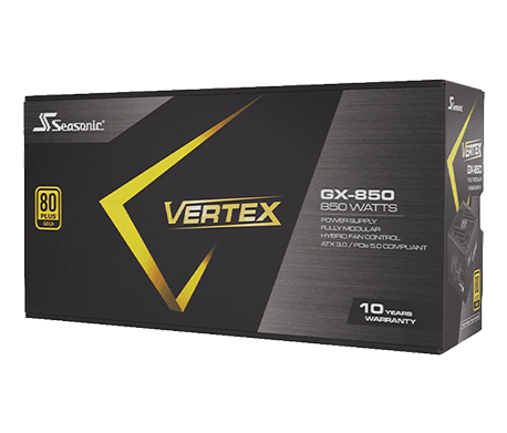 <strong>SEASONIC VERTEX GX-850W ATX3.0 PCIe5.0 80+</strong>