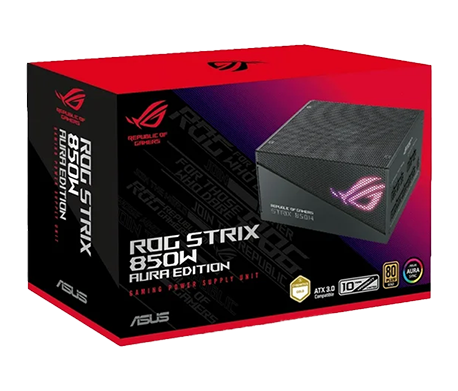 <strong>ASUS ROG STRIX 850W AURA EDITION ATX3.0 PCie5 80+ </strong>