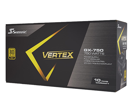<strong>SEASONIC VERTEX GX-750W ATX3.0 PCIe5.0 80+ GOLD </strong>