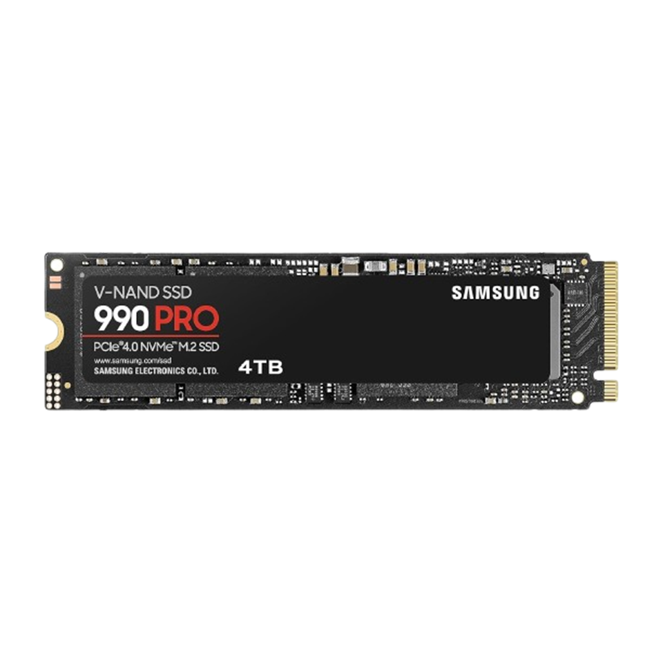 <strong>SAMSUNG 990 PRO 4TB 7450MB/s NVMe M.2 GEN4</strong>
