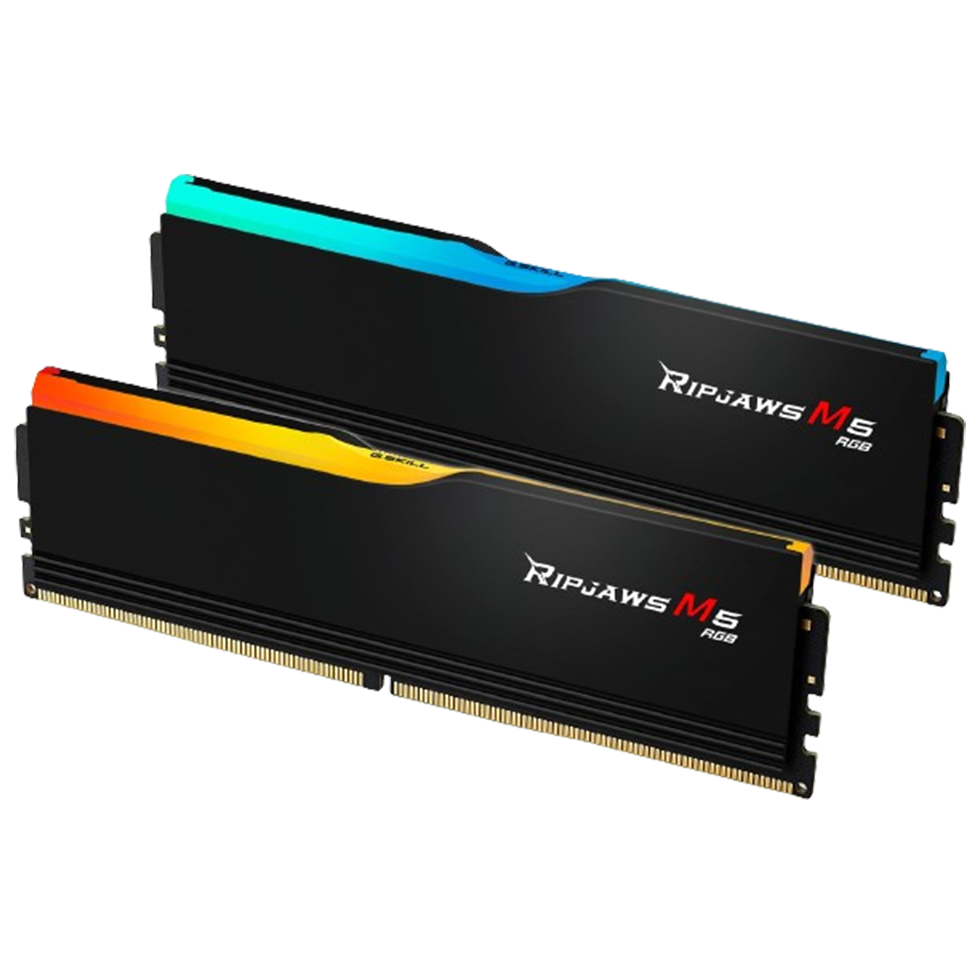 <strong>G.SKILL RIPJAWS M5 RGB 6000MT/s 32GB(16GBx2) BLACK CL30  </strong>