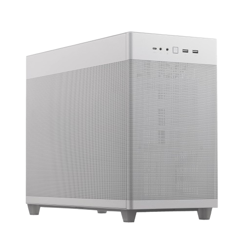 <strong>ASUS PRIME AP201 WHITE MESH TEMPERED GLASS m-ATX CASING</strong>