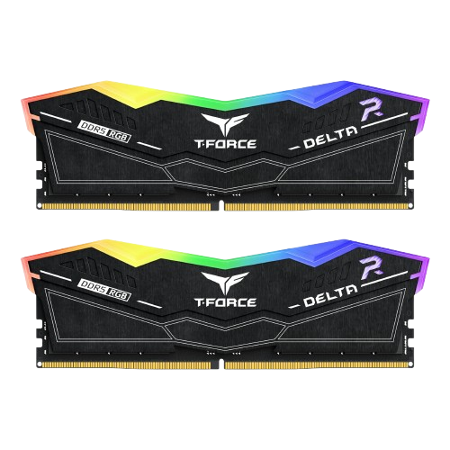 <strong>TEAM T-FORCE DELTA RGB BLACK DDR5 6400MHz 48GB(24GBx2) CL32</strong>