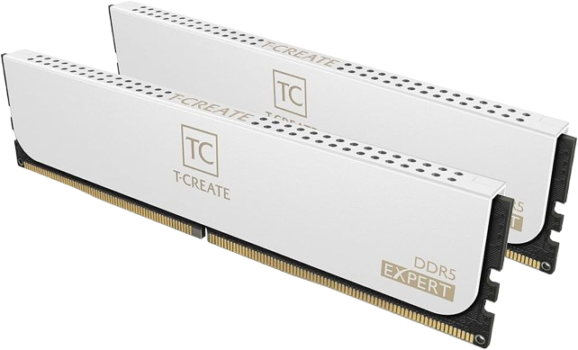 <strong>TEAM T-CREATE EXPERT DDR5 WHITE 6000MHz 32GB(16GBx2) CL30</strong>